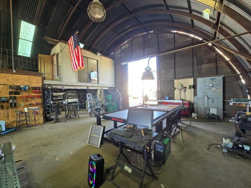 Inside the Tule Welding fabrication shop